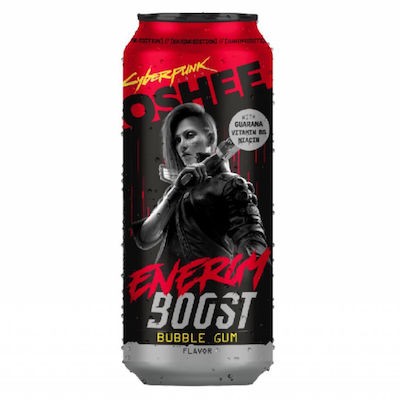 Oshee Energy Drink Bubblegum με Ανθρακικό  500ml